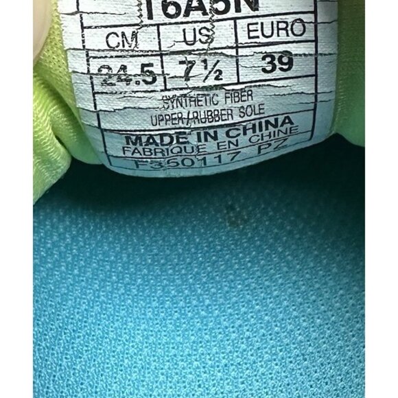 ASICS Gel-Kayano 23 T6A5N Women’s Size 7.5 Blue Floral Running Shoes FlyteFoam - Picture 11 of 11